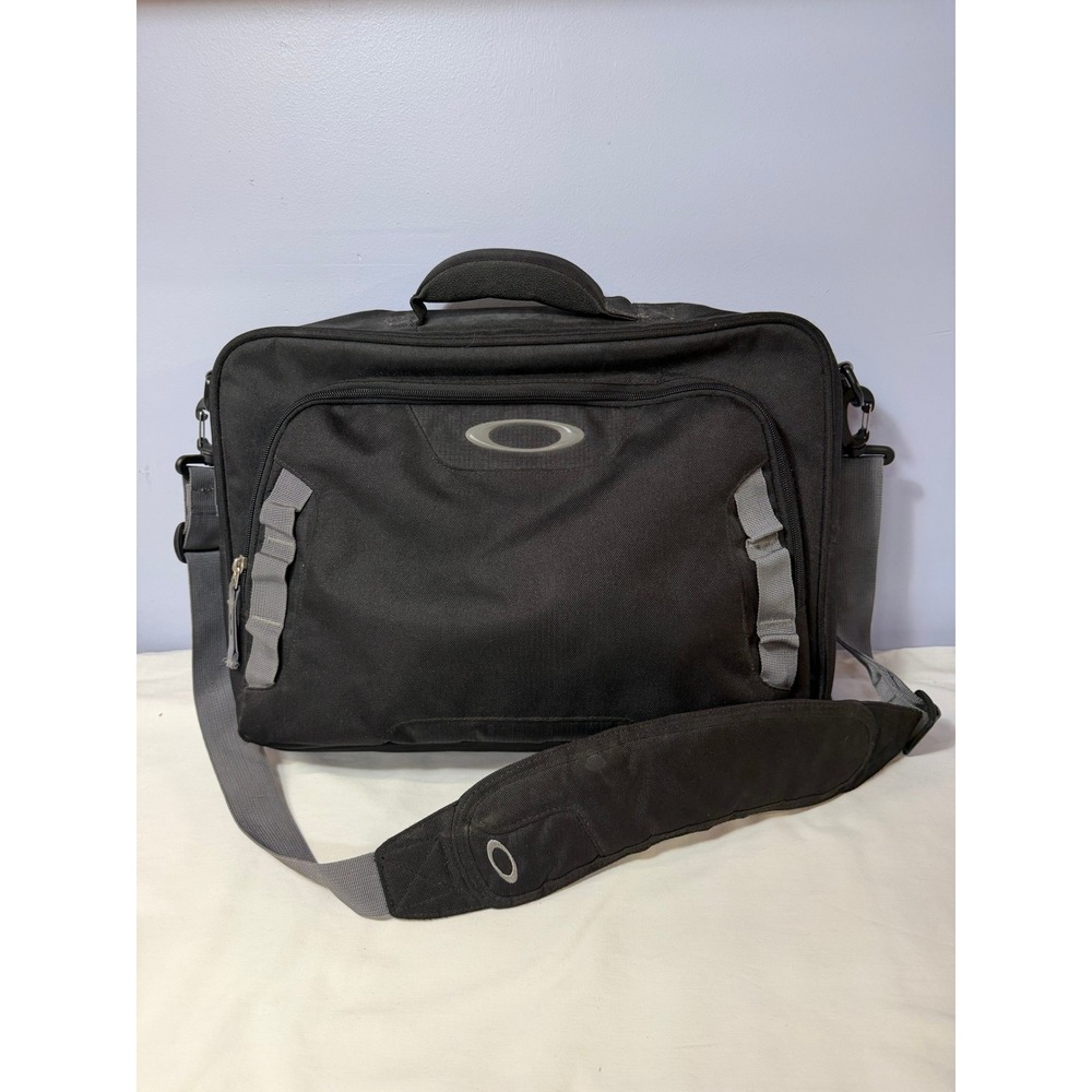 Oakley Tactical Field Gear AP SI Messenger Laptop Briefcase Y2K Black